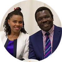 Gabriel and Ugochi Adams